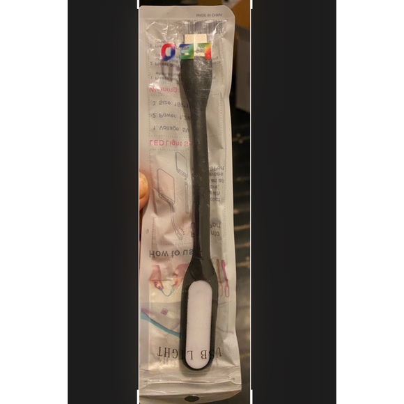 USB LED Light Lamp Mini Adjustable Flexible Power Bank PC Laptop Reading Lamp - Picture 1 of 6